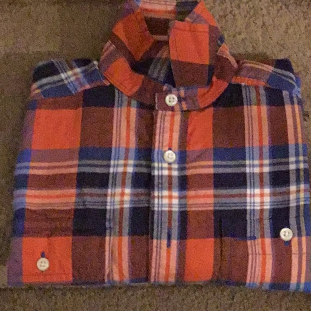 Boys Ralph Lauren long sleeve button up shirt